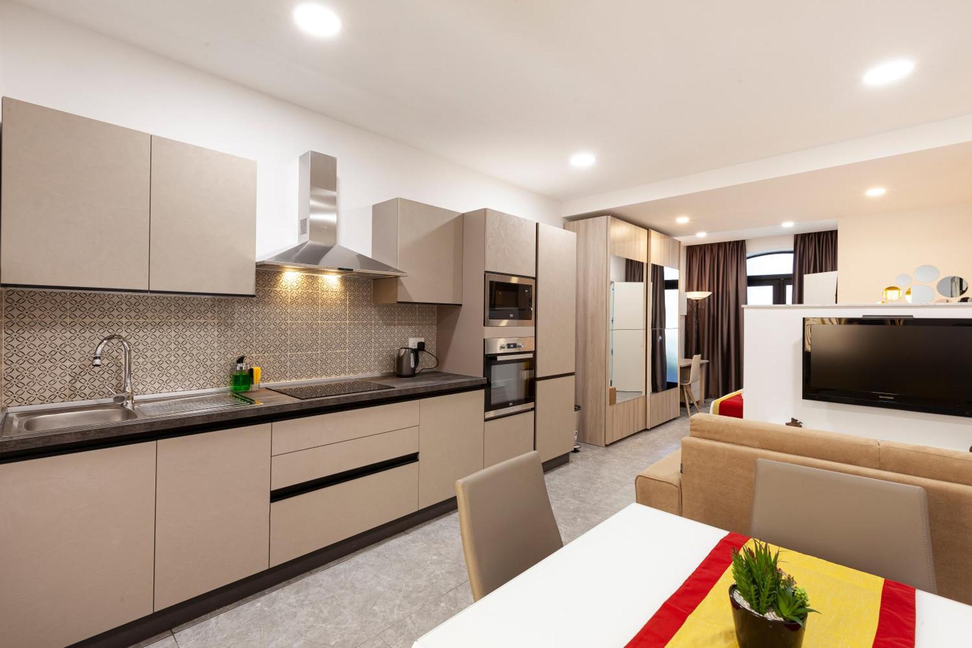 Modern & Lovely Studio - Prime Location Saint Julian's Luaran gambar